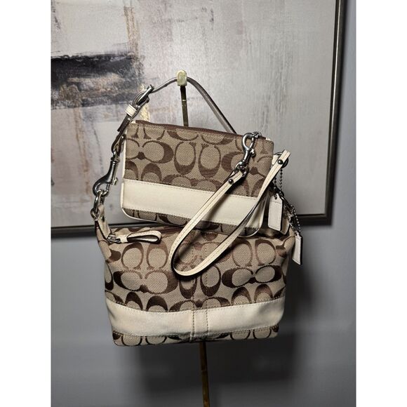 Vintage Mini Coach Bag and Matching Wallet Set - Picture 2 of 10